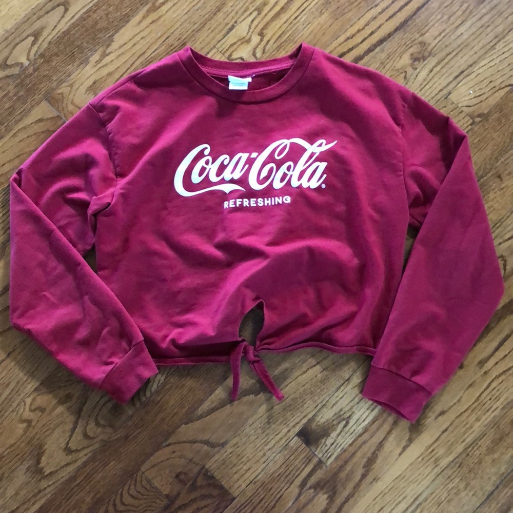 Red Coca Cola crop top